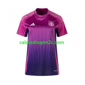 Germania Donna Maglia Trasferta Euro 2024 Manica Corta